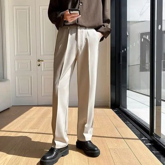 Herren Hosen mit relaxter Passform - khaki