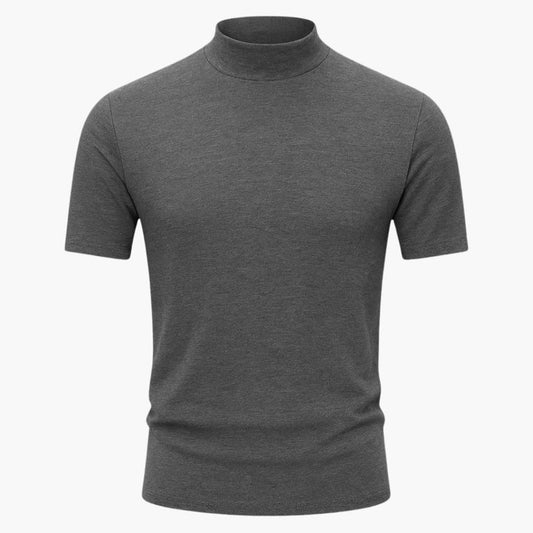 Herren T-Shirt im Slimfit mit Rollkragen