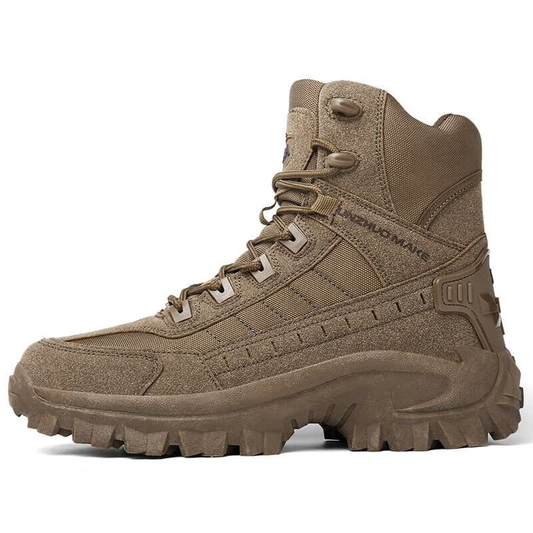 Herren Wanderschuhe mit robuster Sohle - braun