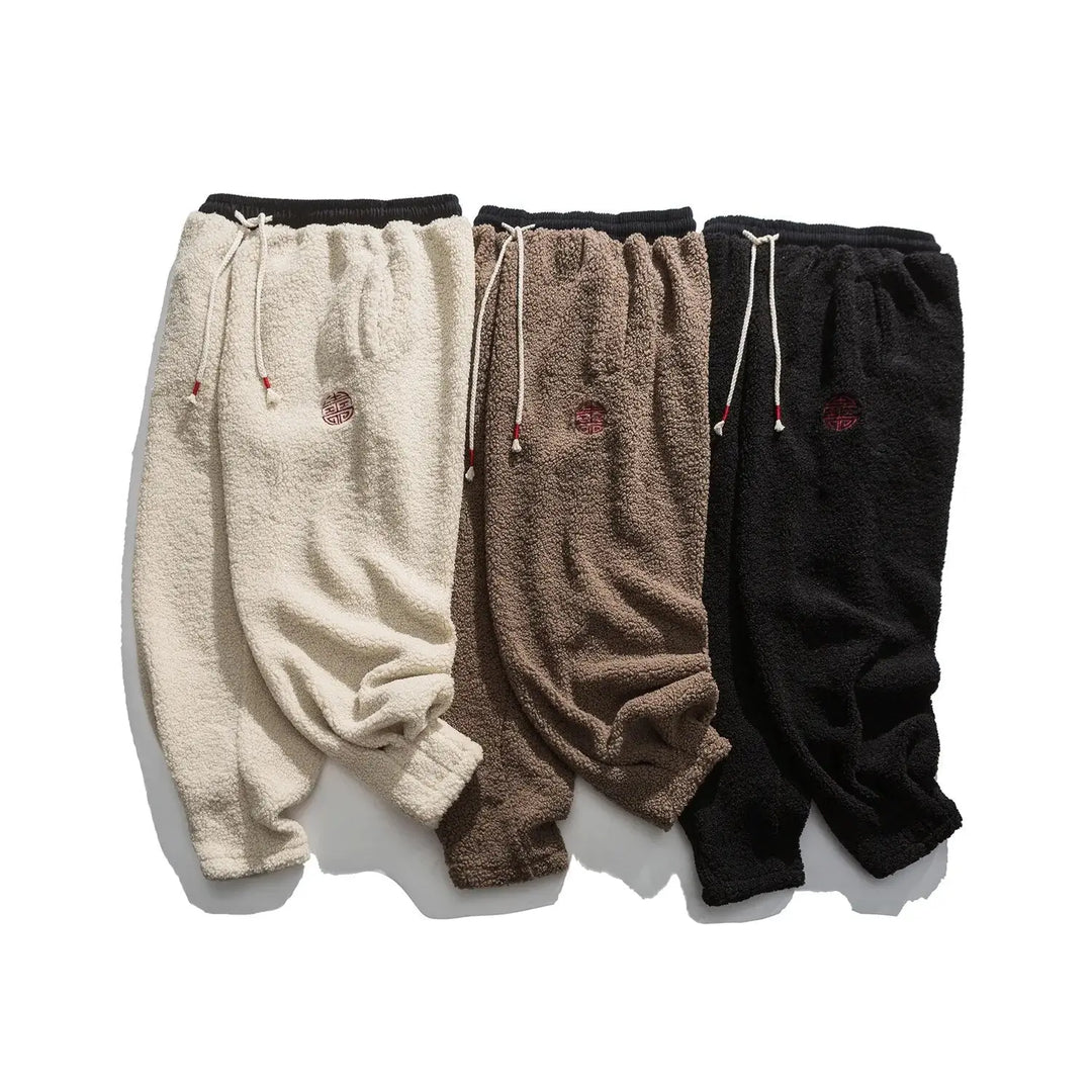 Thermohose Herren mit strukturiertem Design