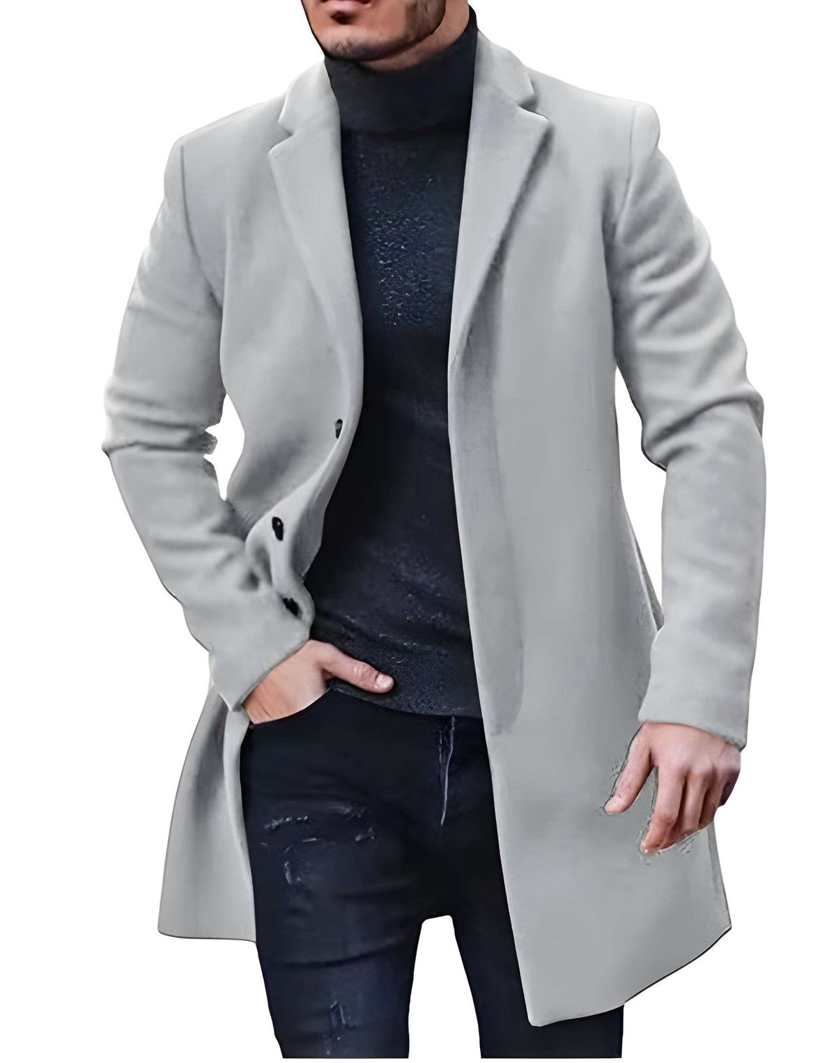 Herren Mantel im klassischen Look