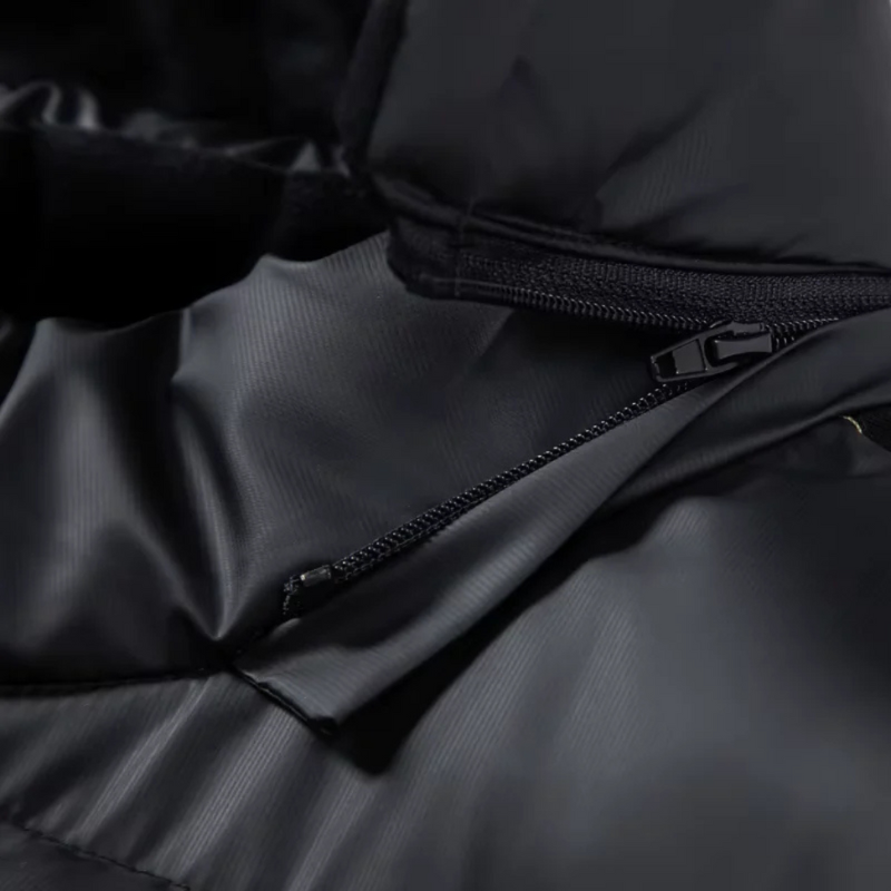Winterjacke Herren mit Steppung und Kapuze