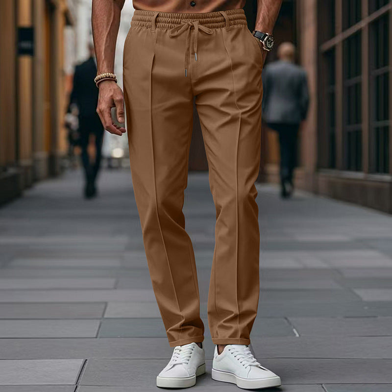 Hose Herren mit moderner Passform - kamelfarbe