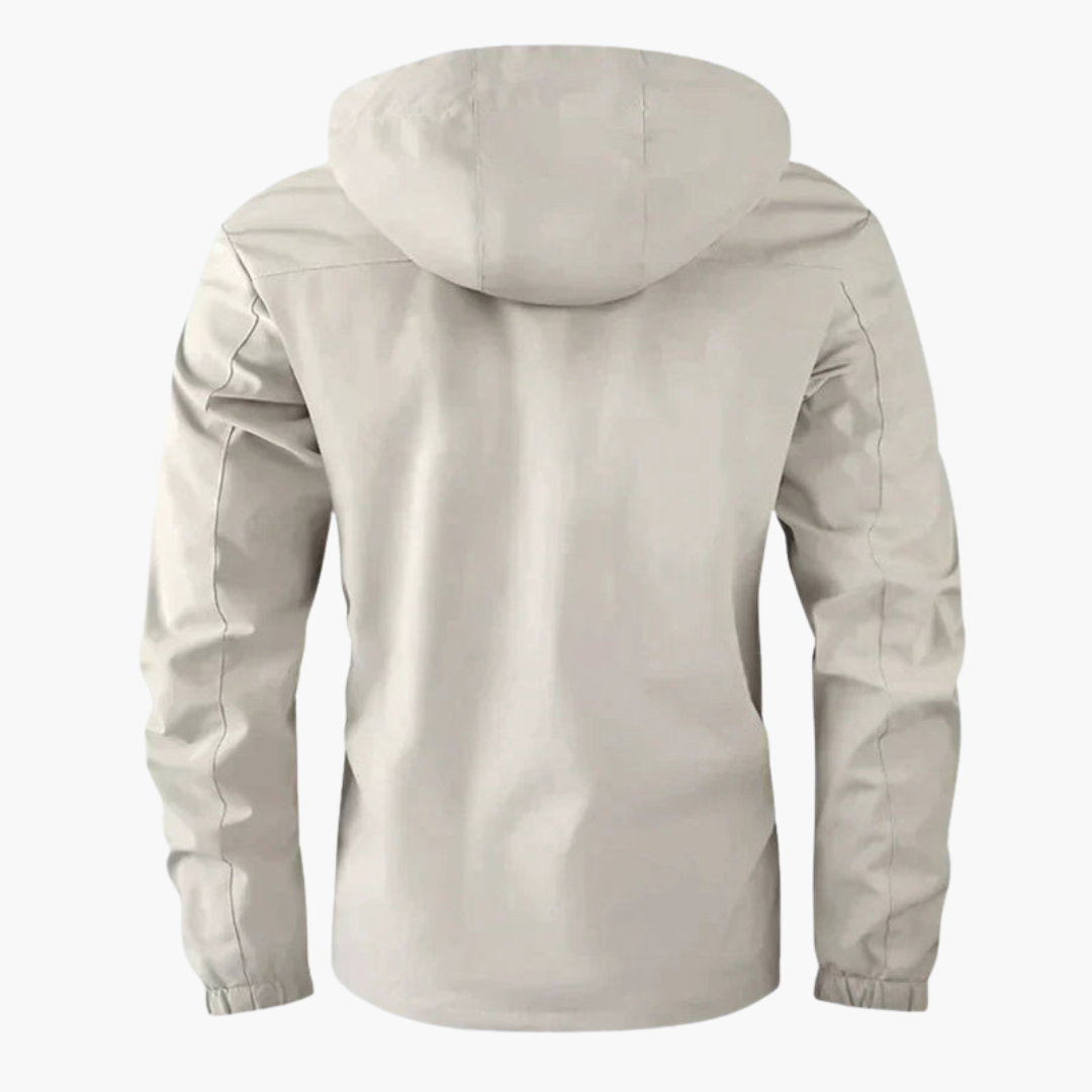Herren Winterjacke mit gefütterter Kapuze