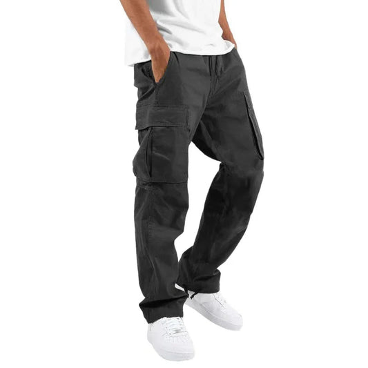 Cargohose Herren im Outdoor Look - dunkel-grau