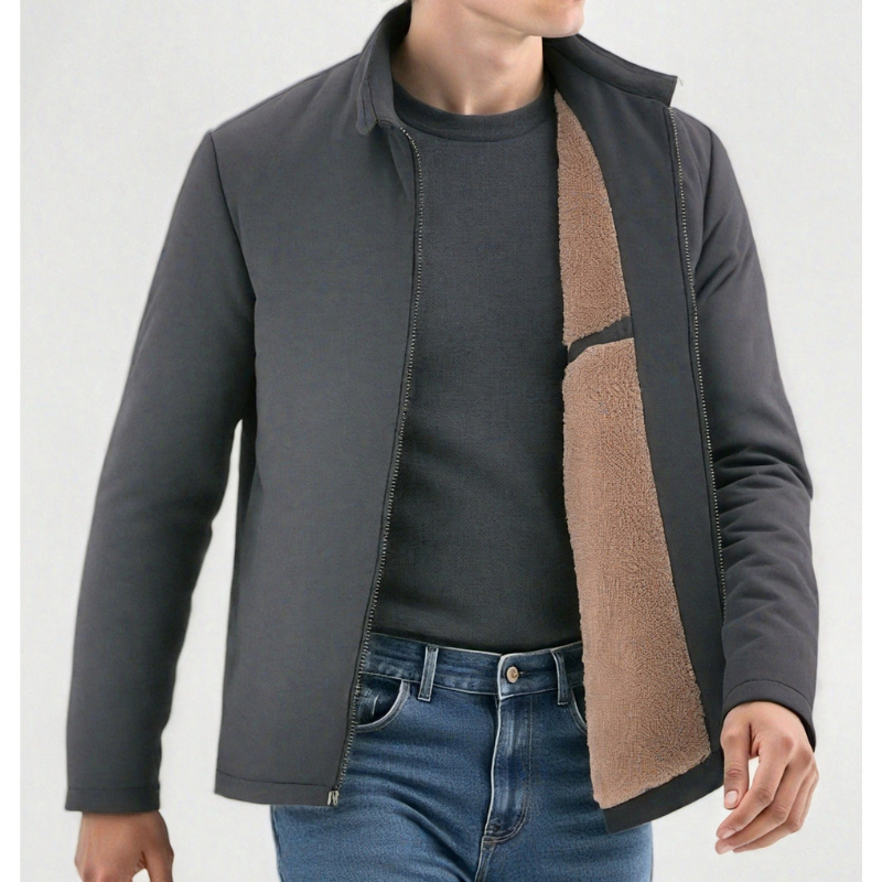 Winterjacke Herren im Business Design mit Futter