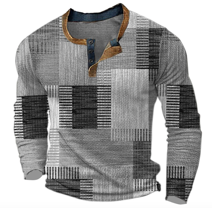Herren Pullover Strickpullover - Klassischer Comfort - Grau