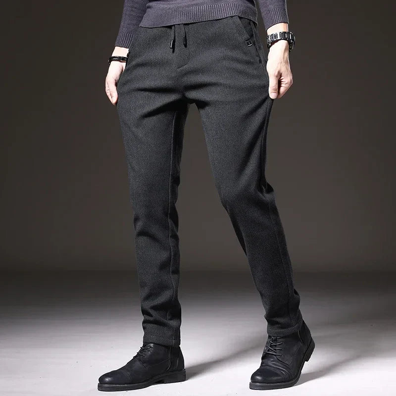 Herren Slim Fit Hose - Stretch & Komfort für Alltag und Büro