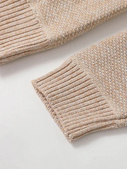 Herren Strickjacke als offener Cardigan