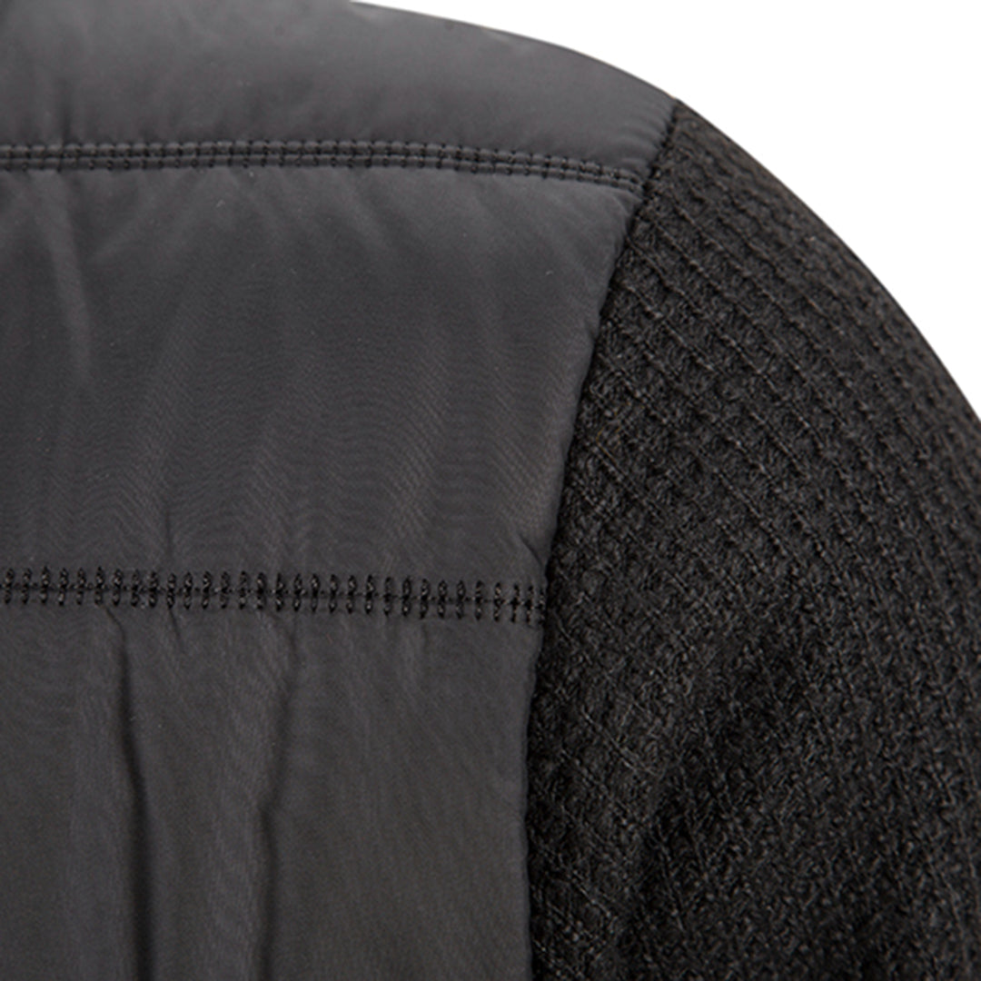 Strickpullover Herren mit Stehkragen