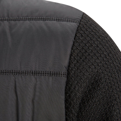 Strickpullover Herren mit Stehkragen