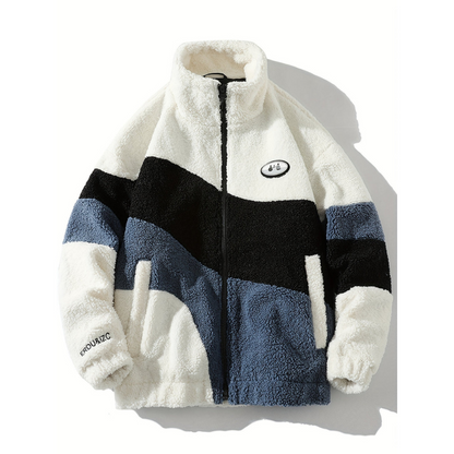 Herren Winterjacke im lässigen Stil - weiß