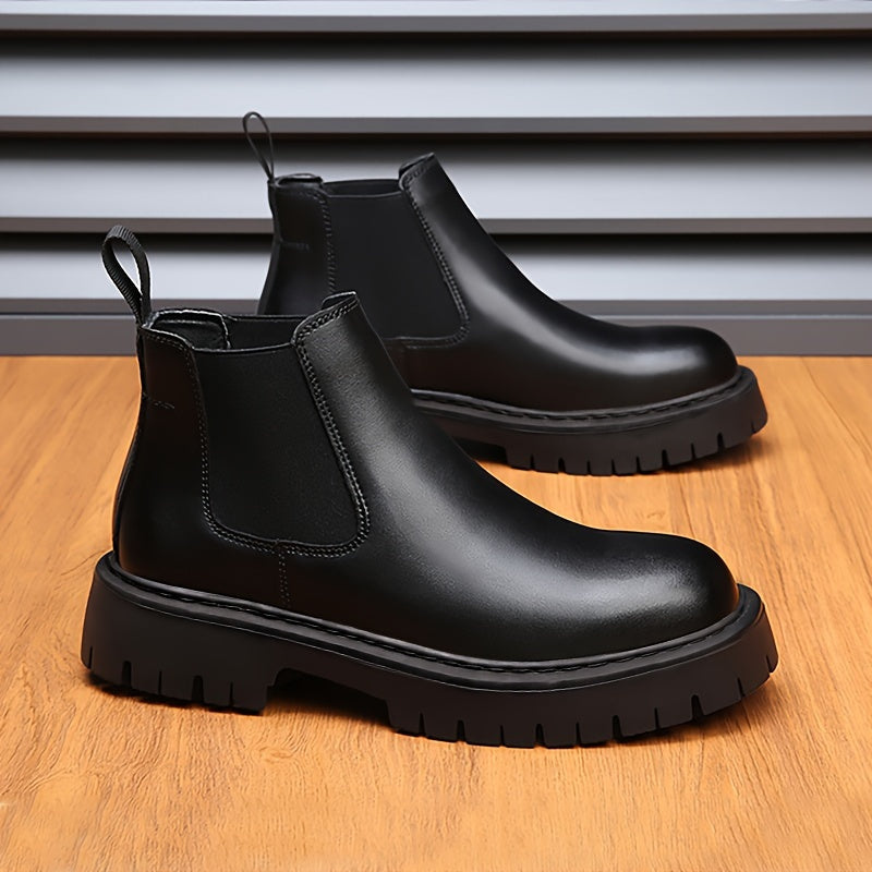 Herren Winterstiefel als hohe Boots - schwarz