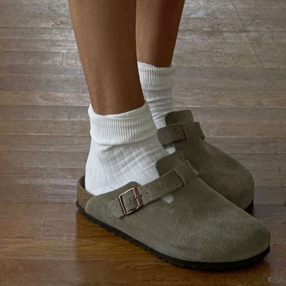 Herren Hausschuhe als Clogs im Pantoffel Stil