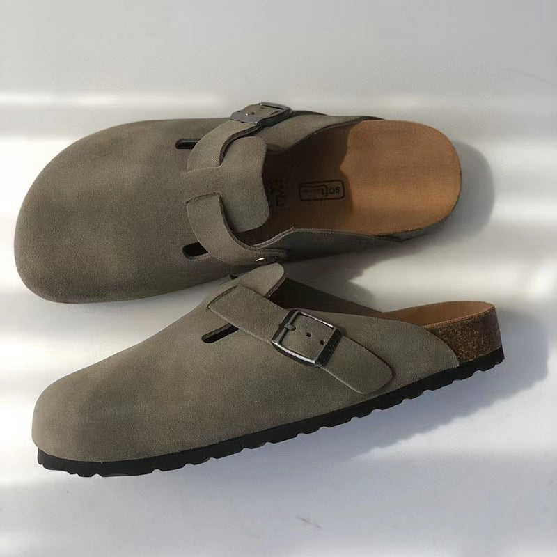 Herren Hausschuhe als Clogs im Pantoffel Stil