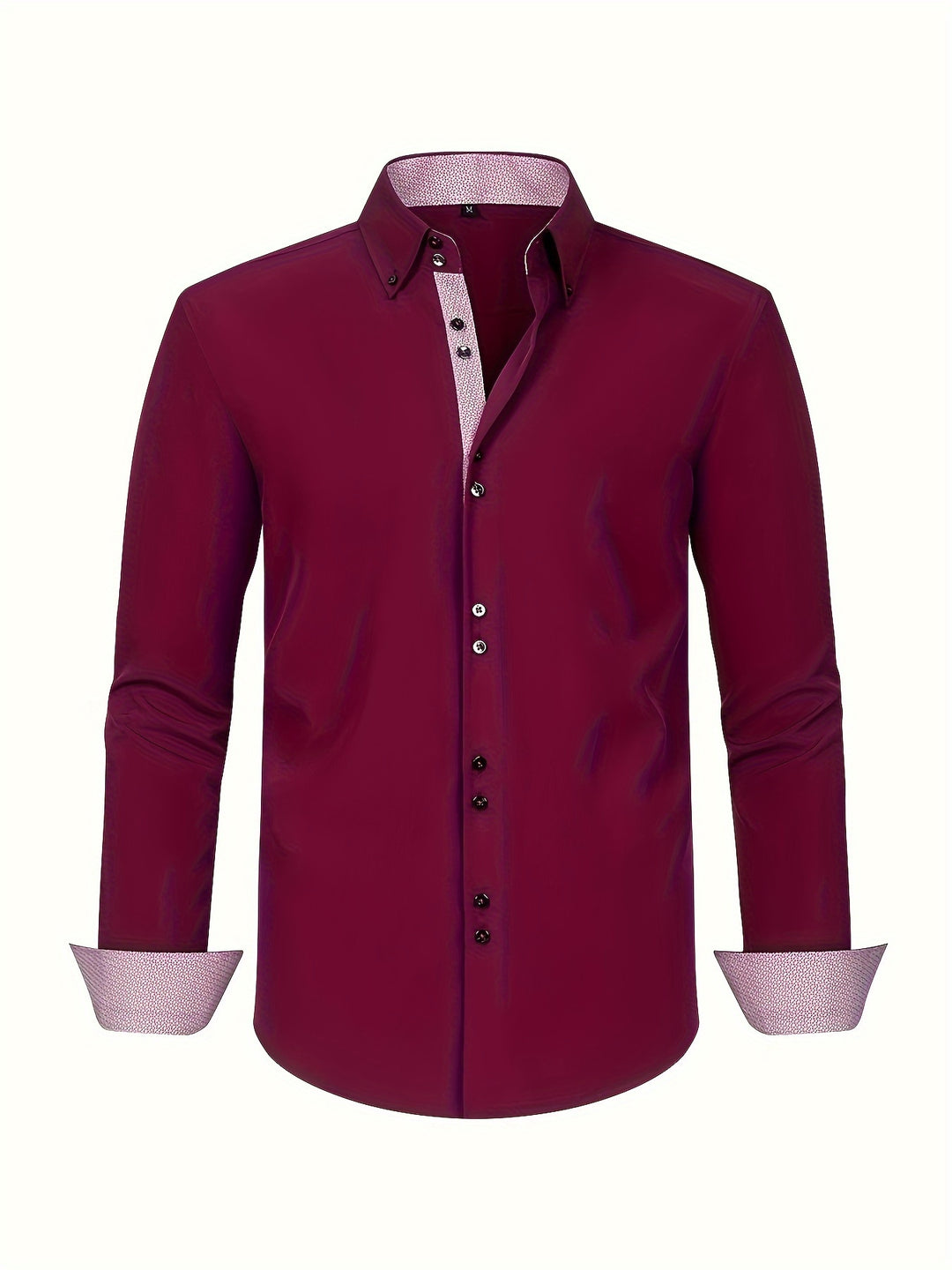 Herren Hemd mit Stretch-Anteil - rot