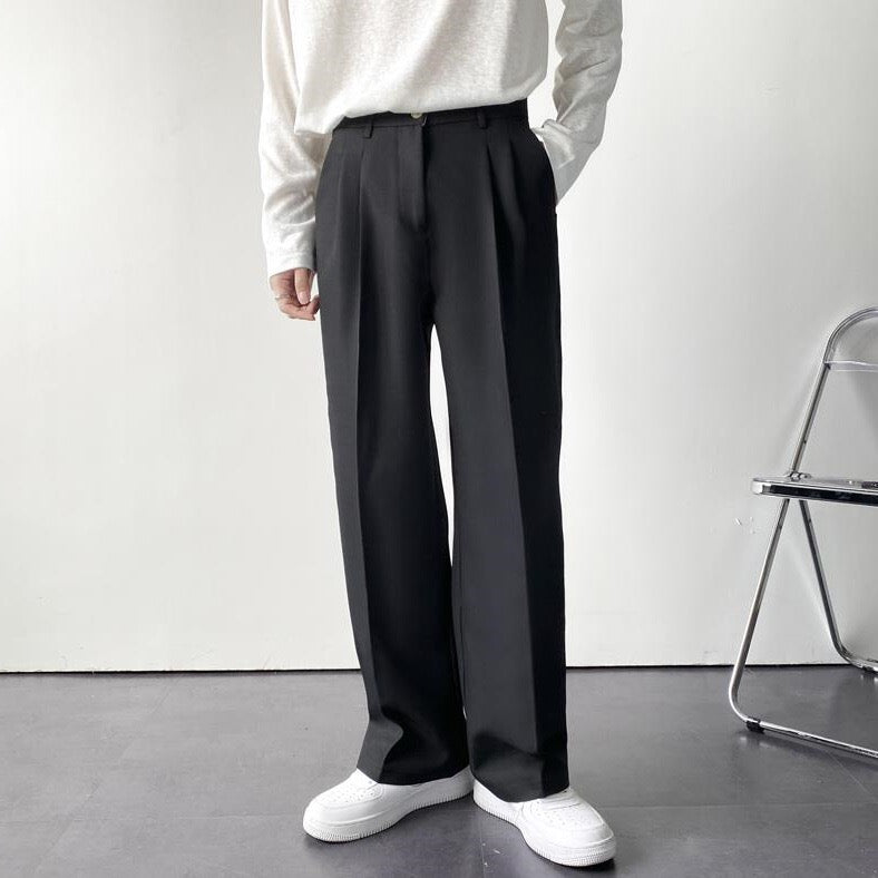 Herren Hosen mit relaxter Passform - schwarz