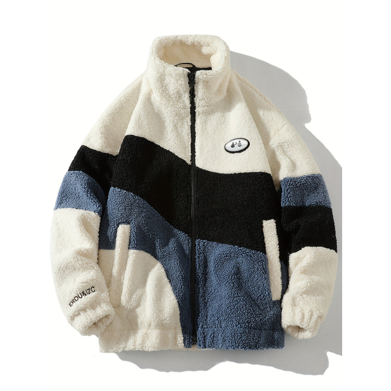 Herren Winterjacke im lässigen Stil - beige