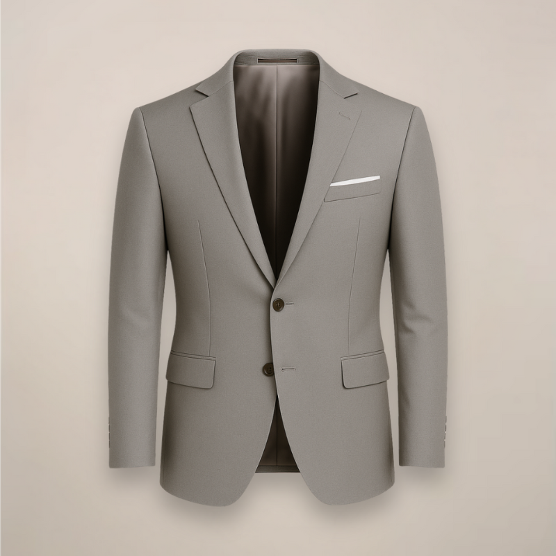 Herren Blazer im Slim Fit Schnitt - grau