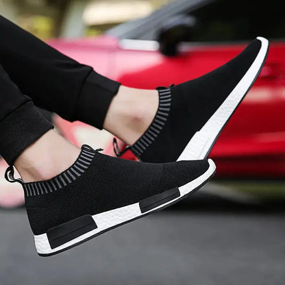 Herren Sneakers mit flexiblem Strickdesign
