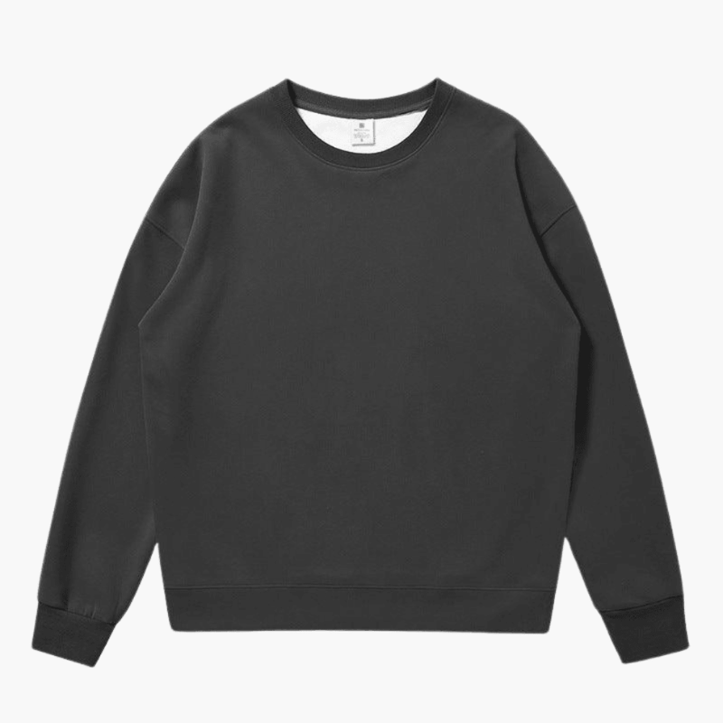 Herren Pullover für den Alltag - dunkelgrau