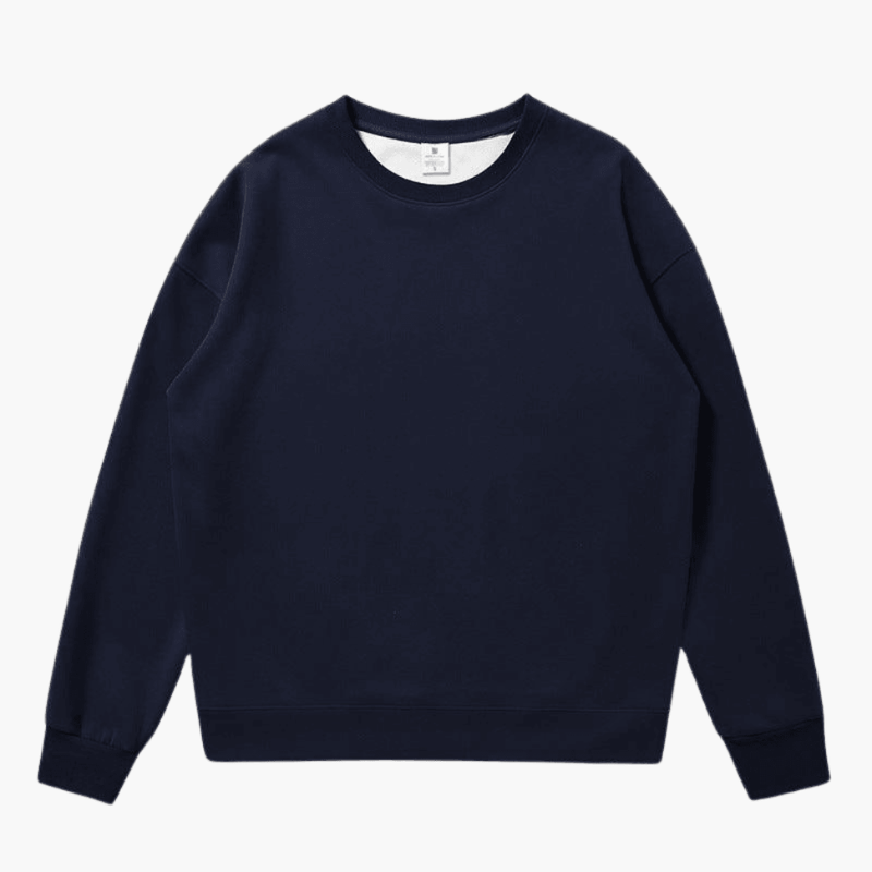 Herren Pullover für den Alltag - marineblau