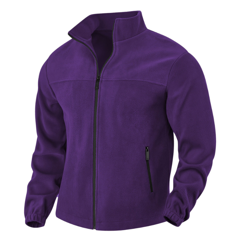 Herren Winterjacke im lässigen Stil - lila