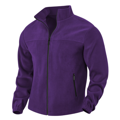 Herren Winterjacke im lässigen Stil - lila