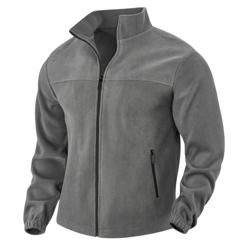 Herren Winterjacke im lässigen Stil - grau
