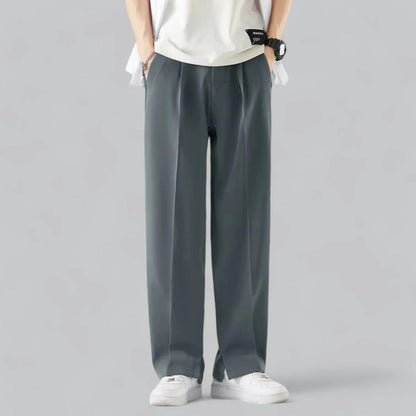 Herren Thermohose mit weitem Schnitt - grau