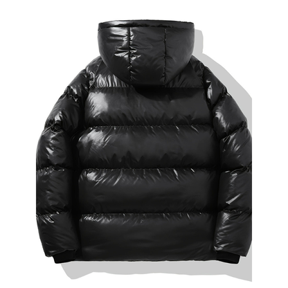 Winterjacke Herren mit Kapuze im schlichten Design