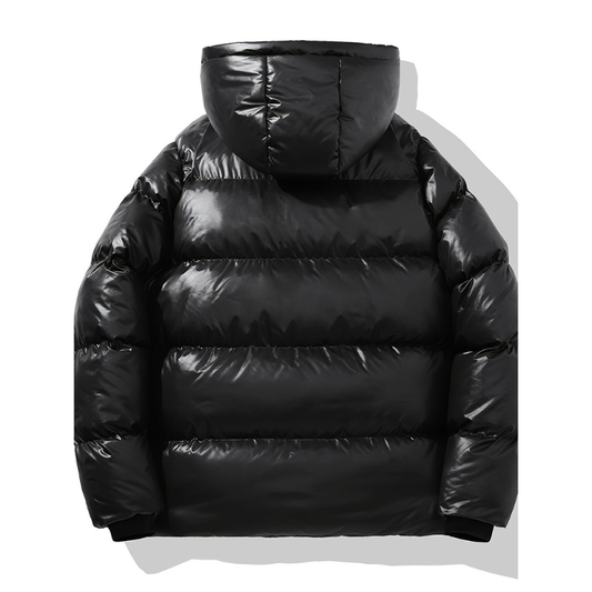 Winterjacke Herren mit Kapuze im schlichten Design