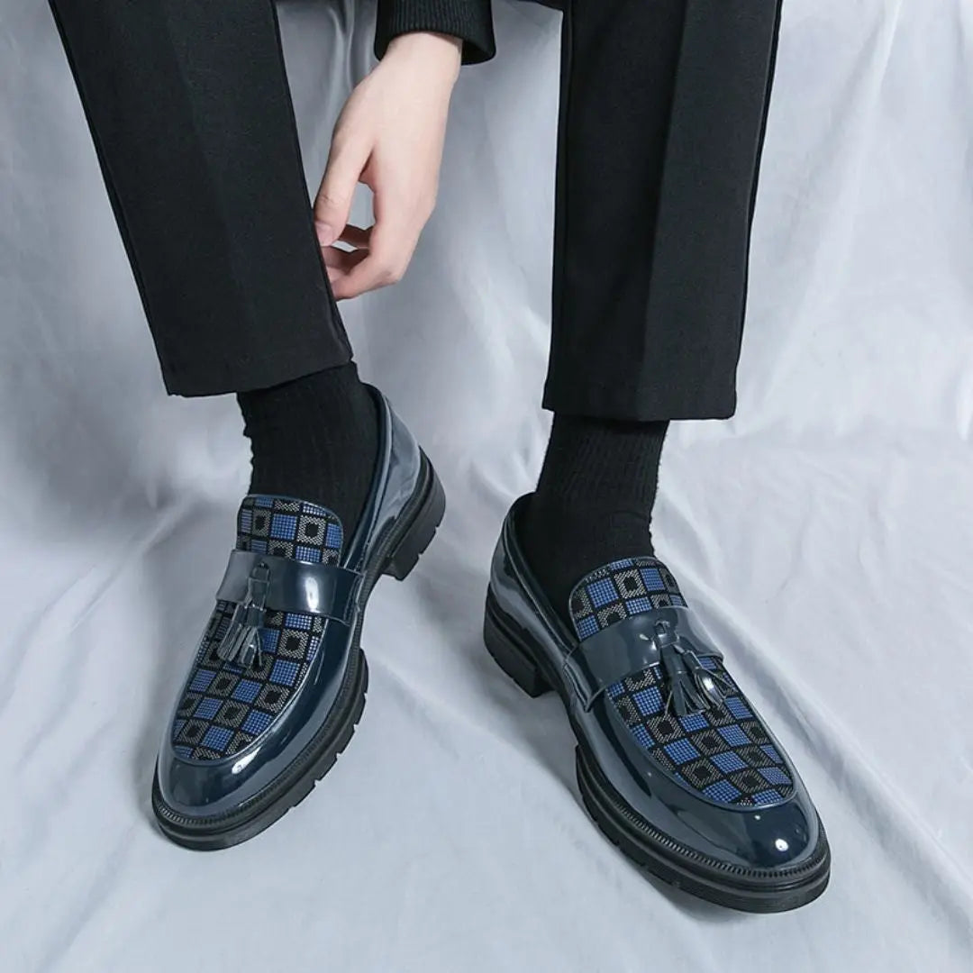 Herren Loafers mit glänzender Oberfläche