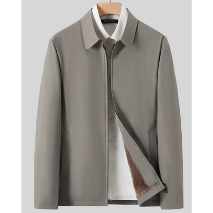 Winterjacke Herren im Business Design mit Futter - khaki