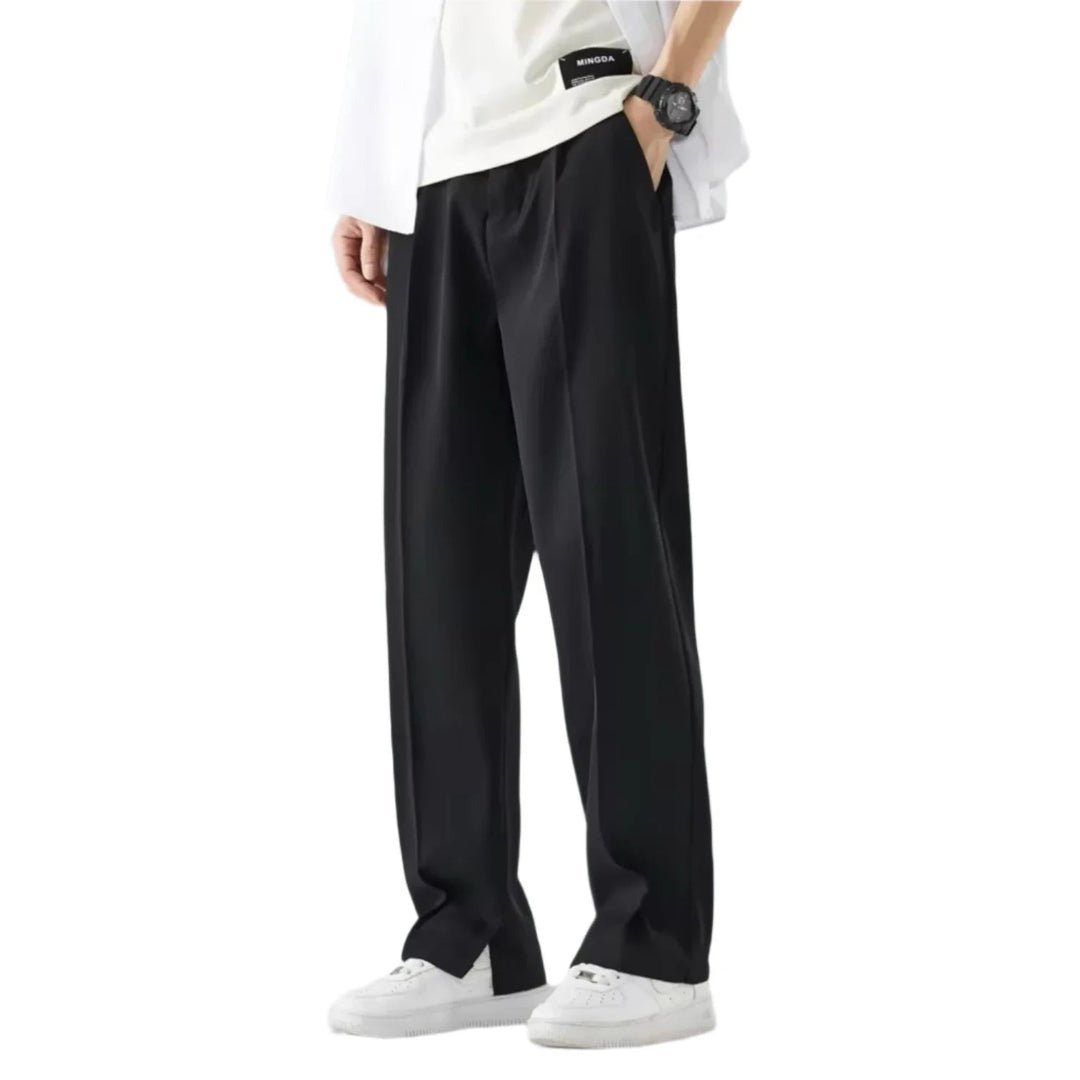 Herren Thermohose mit weitem Schnitt - schwarz
