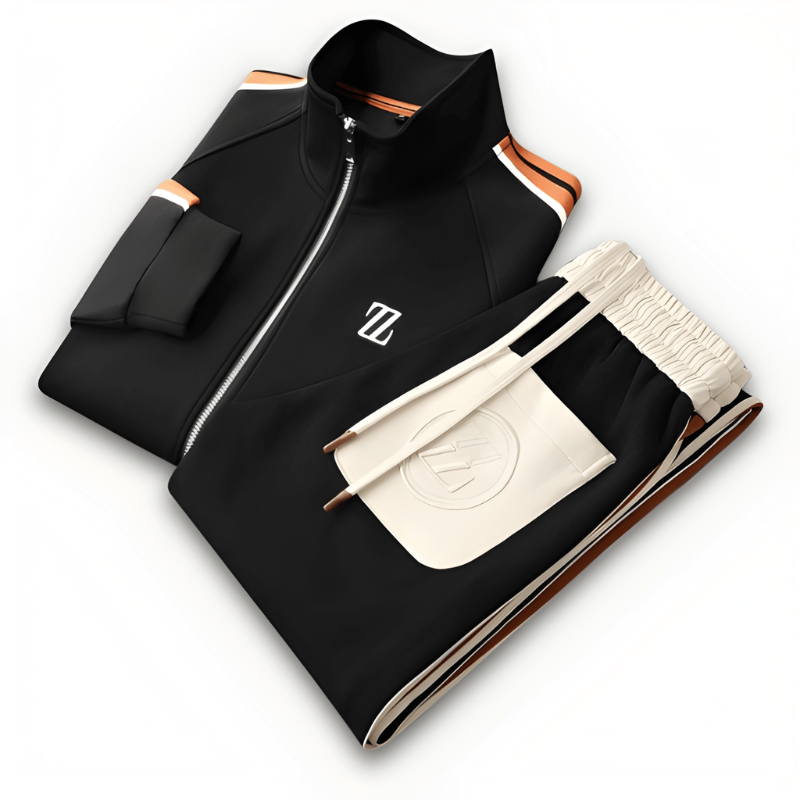 Trainingsanzug Herren als zweiteiliges Sportset