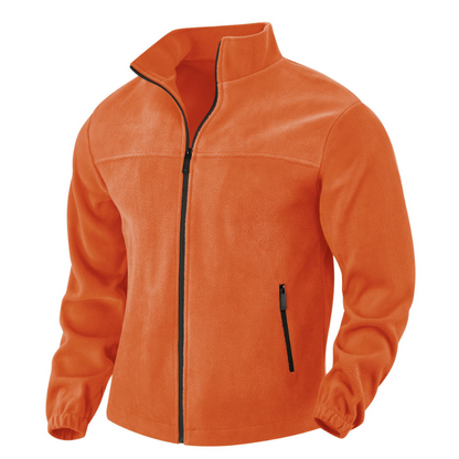 Herren Winterjacke im lässigen Stil - orange