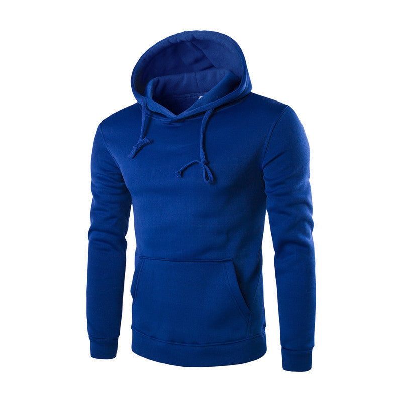 Herren Kapuzenpullover im weiten Schnitt - blau