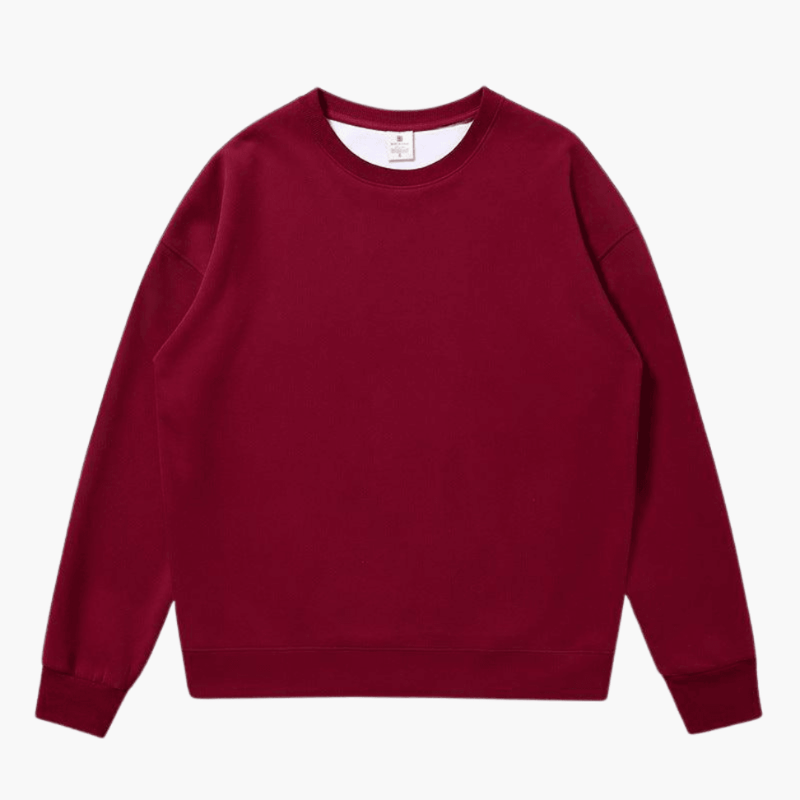 Herren Pullover für den Alltag - rot