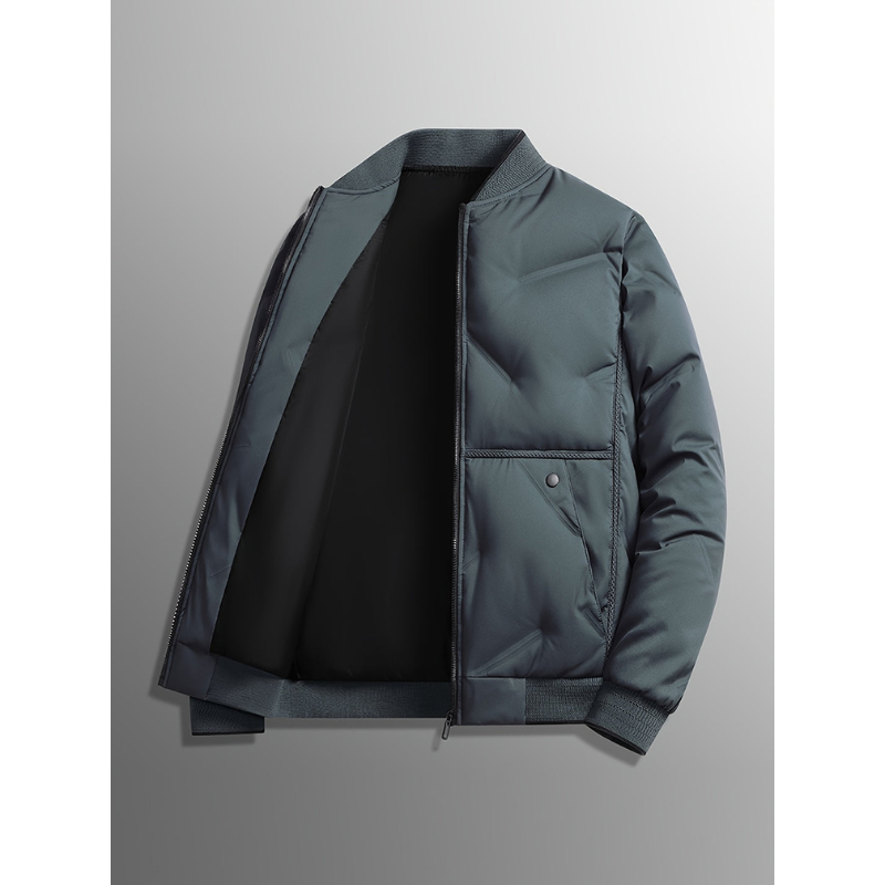 Winterjacke Herren im sportlichen Stil - marineblau