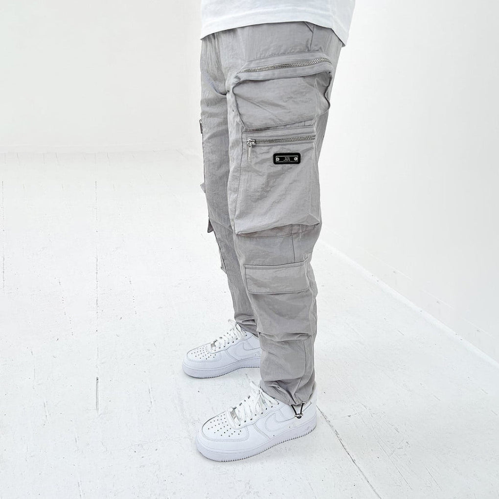 Cargohose Herren im Casual Look - grau