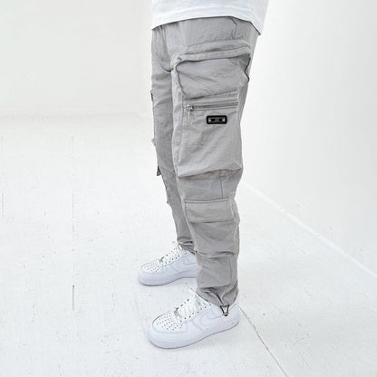 Cargohose Herren im Casual Look - grau