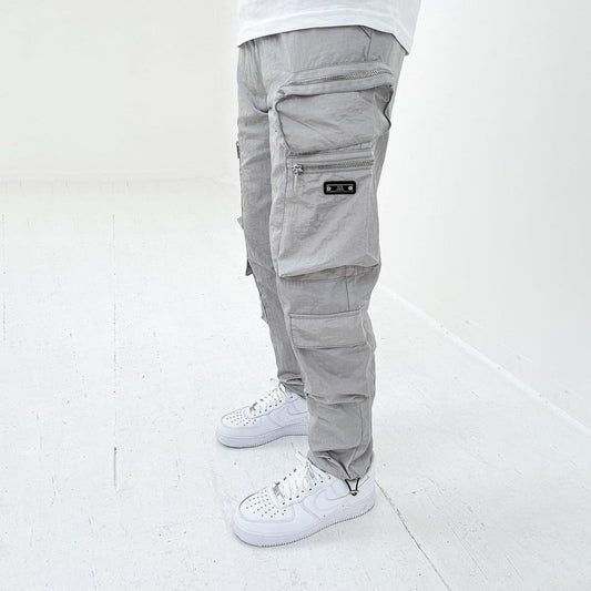 Cargohose Herren im Casual Look - grau
