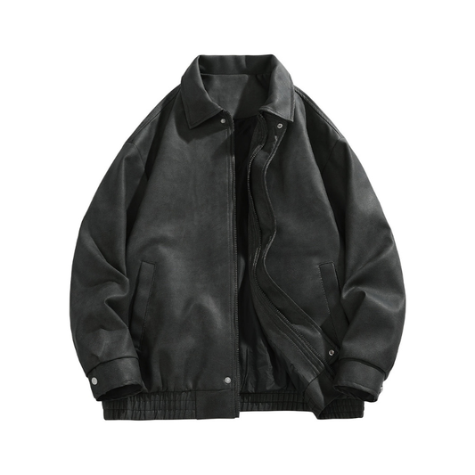 Jacke Herren im Bomber-Stil - schwarz