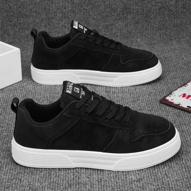 Sneakers Herren mit Schnürverschluss - schwarz