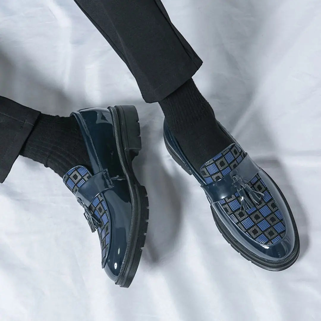 Herren Loafers mit glänzender Oberfläche