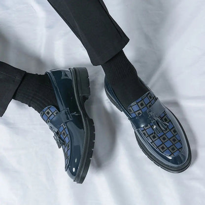 Herren Loafers mit glänzender Oberfläche