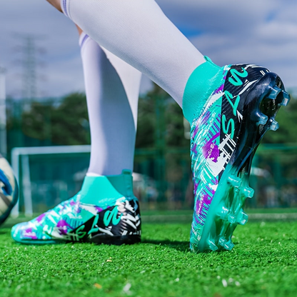 Herren Fußballschuhe High-Top mit starkem Halt