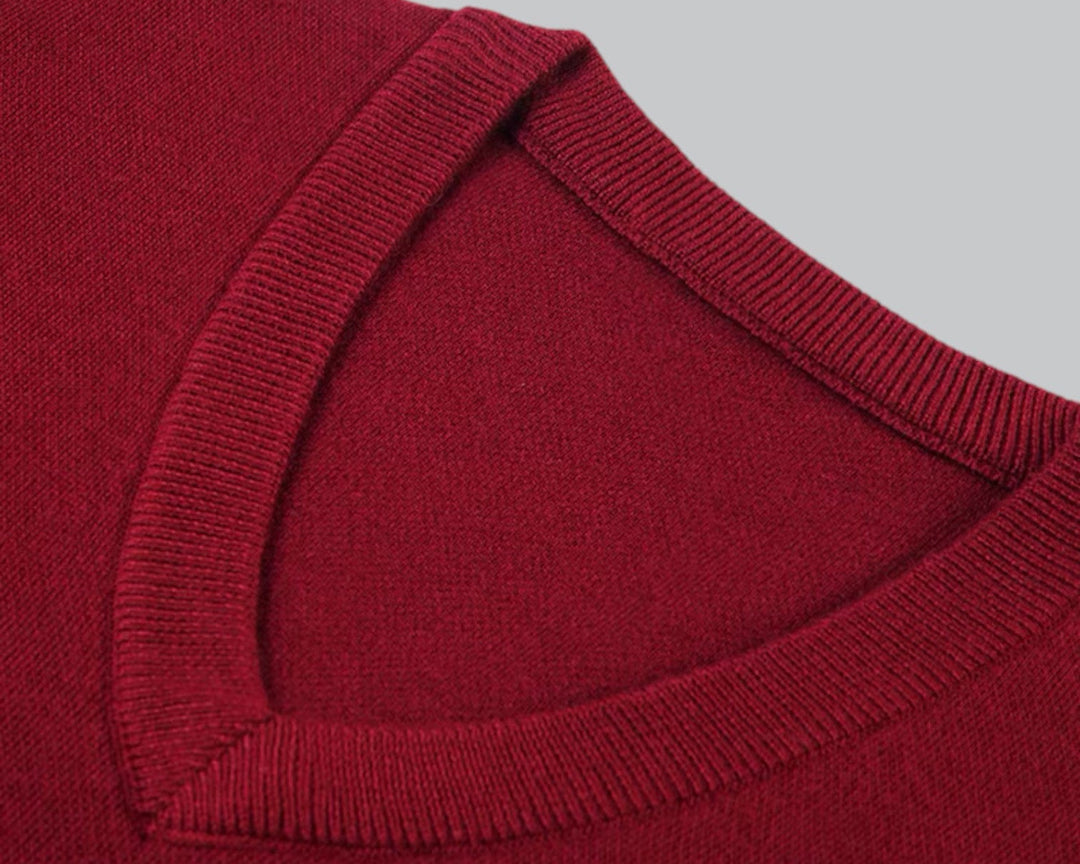 Pullover Herren mit V-Ausschnitt Regular Fit