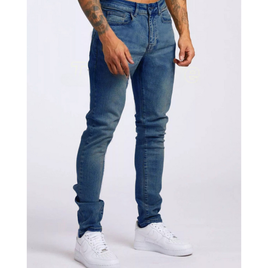 Herren Jeans in modernem Schnitt - dunkelblau